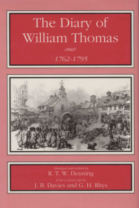 The Diary of William Thomas, 1762-1795